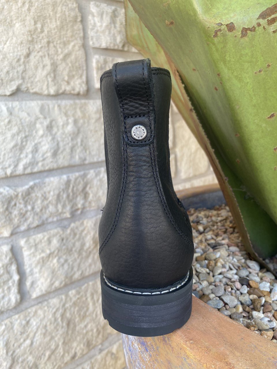 Women's Ariat Wexford Black Waterproof Slip-On Boot